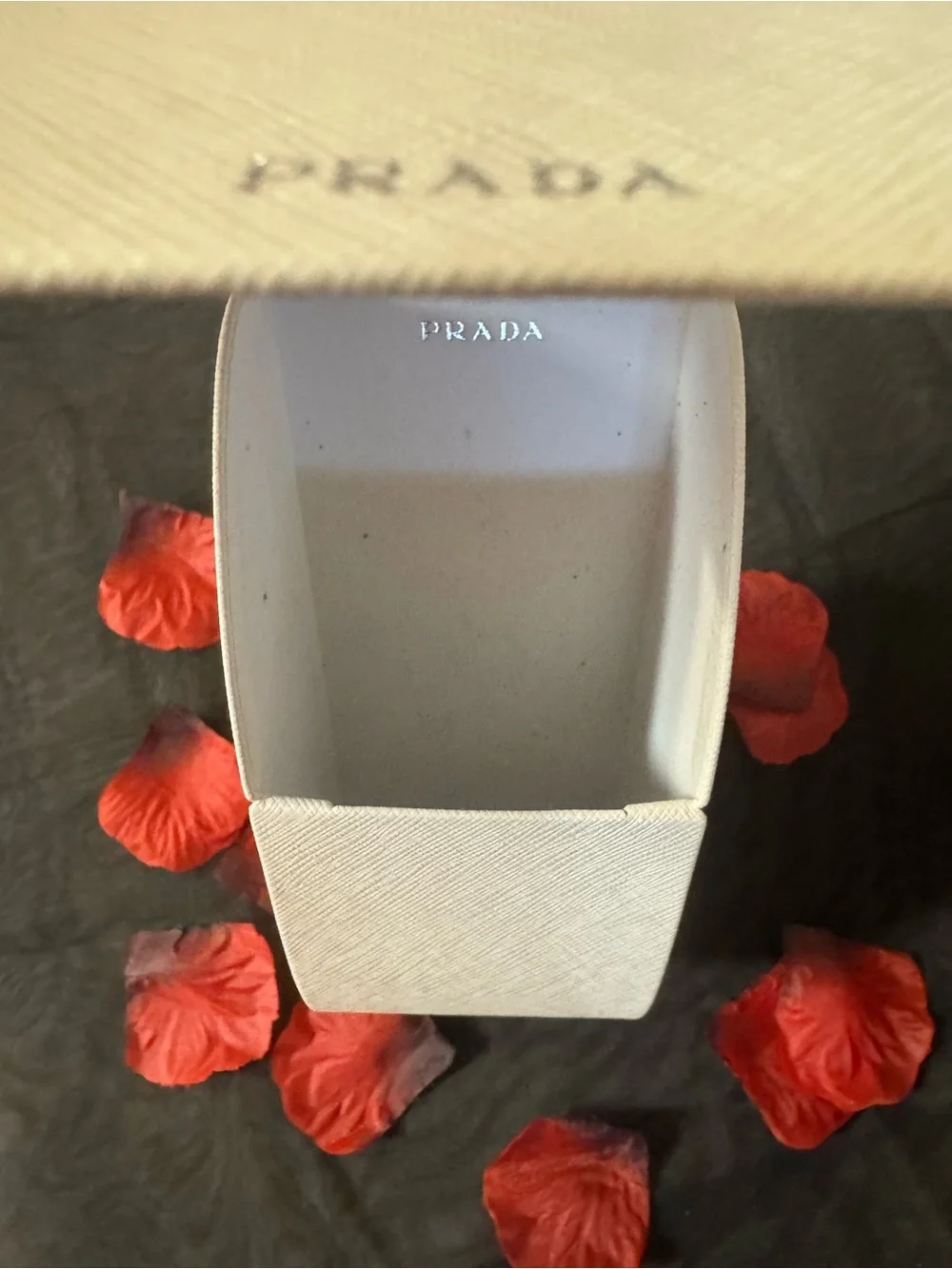 PRADA Iconic 💯% Authentic luxurious Eyewear/ Sunglasses Case. No cloth. No box.